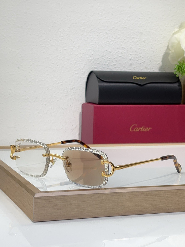 Cartier Sunglasses AAAA-9110