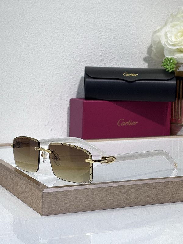 Cartier Sunglasses AAAA-9254