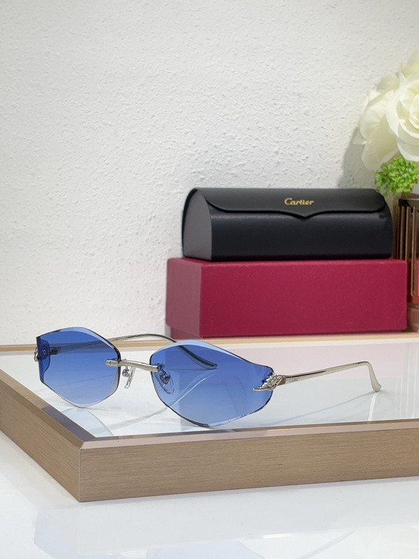 Cartier Sunglasses AAAA-8934
