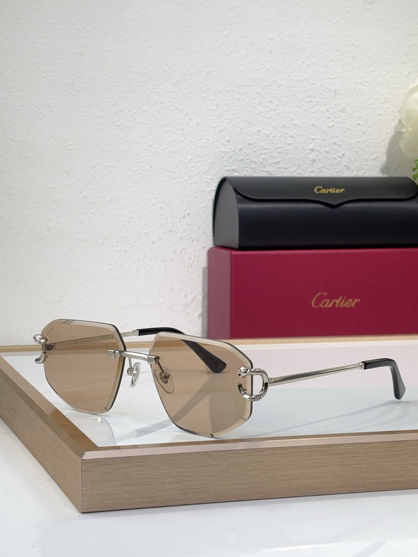 Cartier Sunglasses AAAA-9004