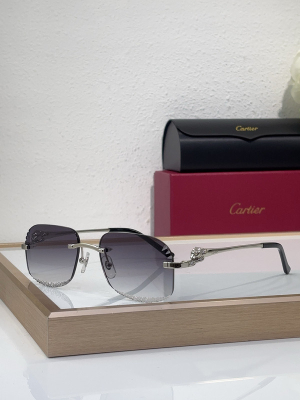 Cartier Sunglasses AAAA-9075