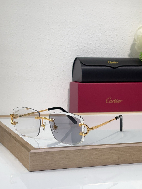 Cartier Sunglasses AAAA-9053