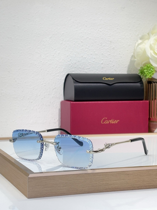 Cartier Sunglasses AAAA-8879