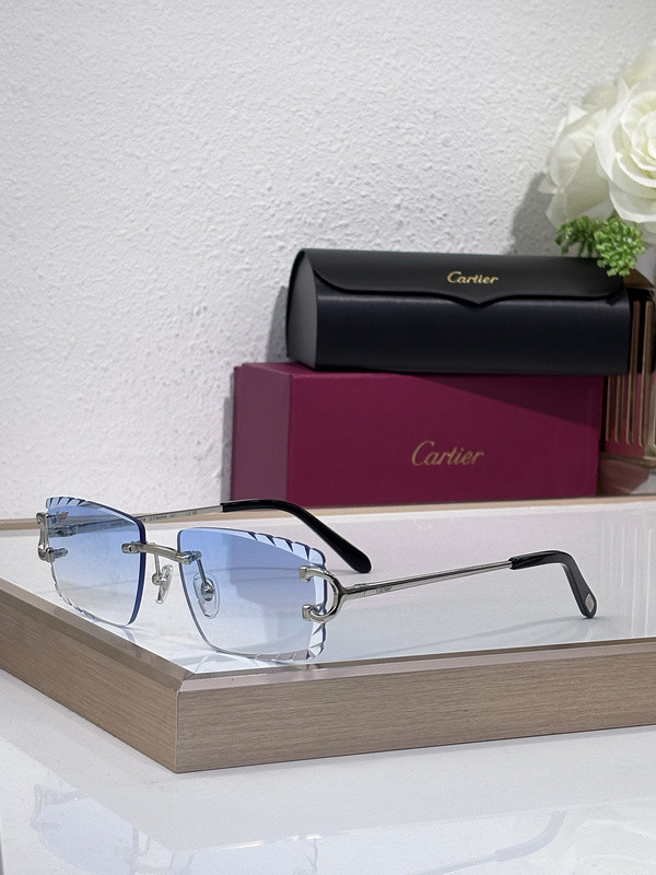 Cartier Sunglasses AAAA-9349