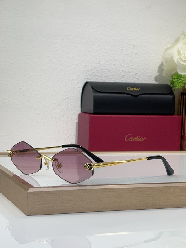 Cartier Sunglasses AAAA-9081