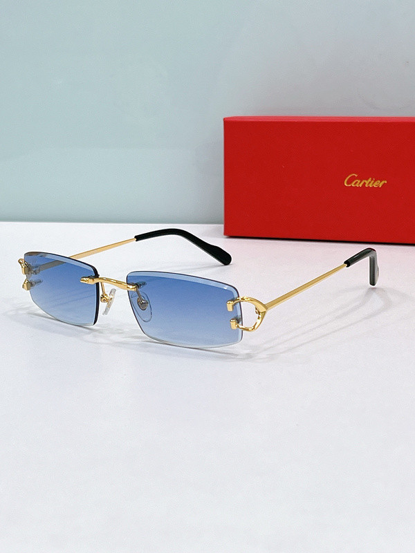 Cartier Sunglasses AAAA-9162