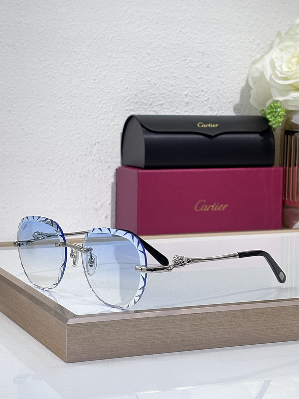 Cartier Sunglasses AAAA-9266