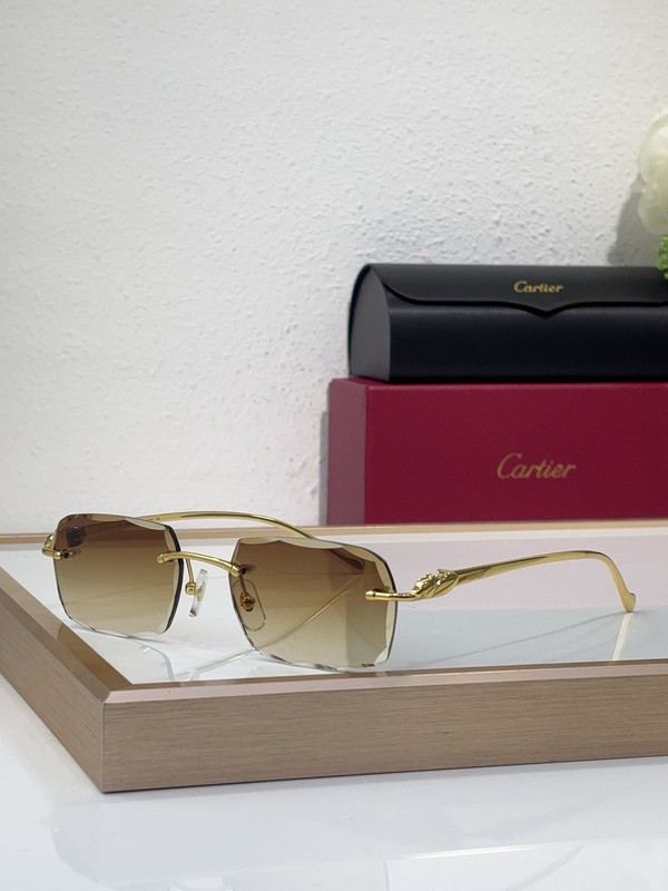 Cartier Sunglasses AAAA-9112