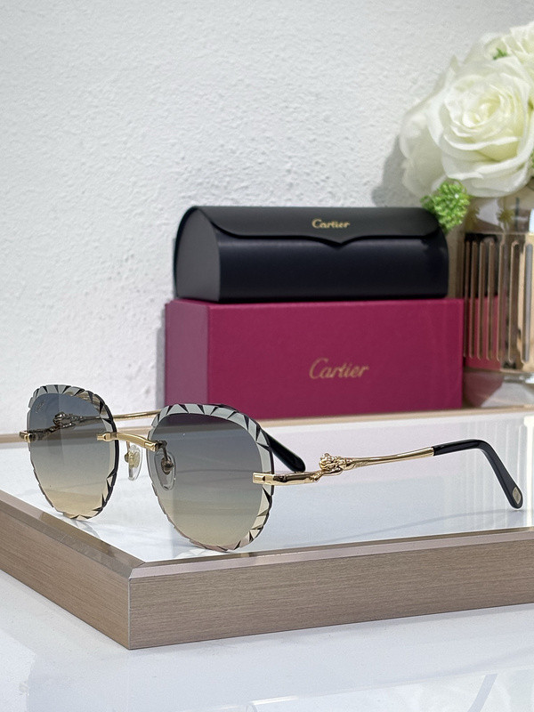 Cartier Sunglasses AAAA-9264