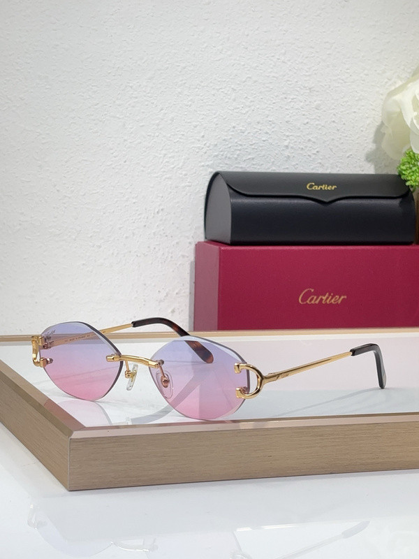 Cartier Sunglasses AAAA-8947