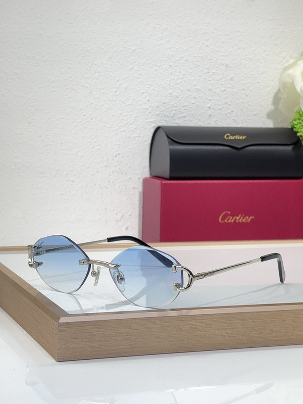 Cartier Sunglasses AAAA-8946