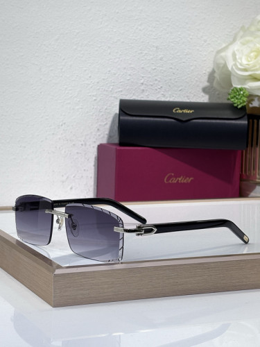 Cartier Sunglasses AAAA-9256