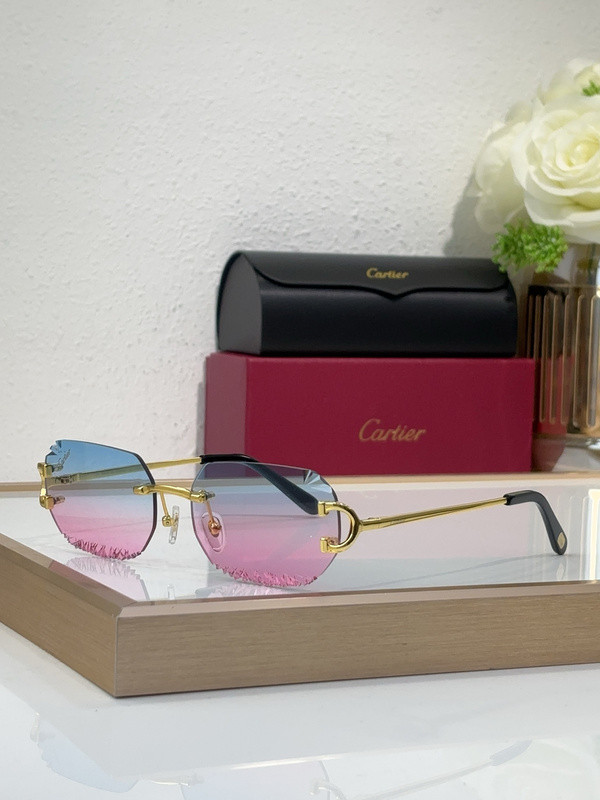 Cartier Sunglasses AAAA-9135
