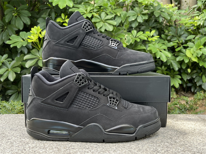 Authentic Air Jordan 4 “Black Cat” 2025