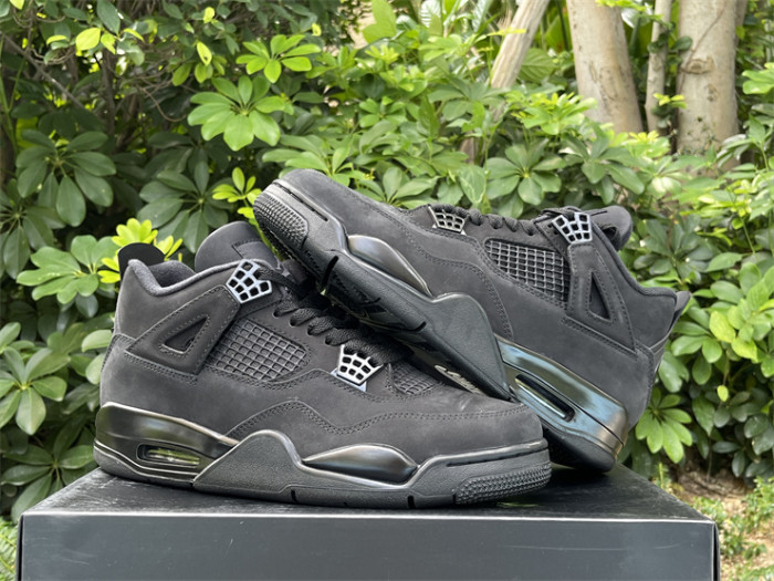 Authentic Air Jordan 4 “Black Cat” 2025