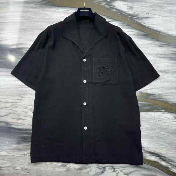 LV Shirt High End Quality-1273