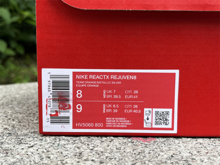 Authentic Nike React X Rejuven8-002