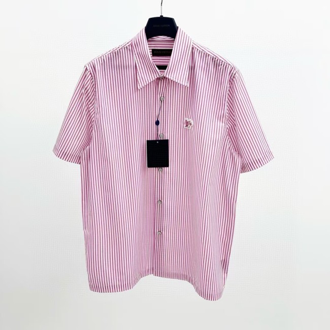 LV Shirt High End Quality-1284