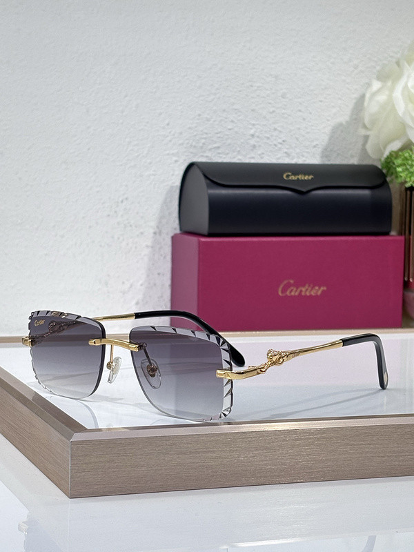 Cartier Sunglasses AAAA-9406