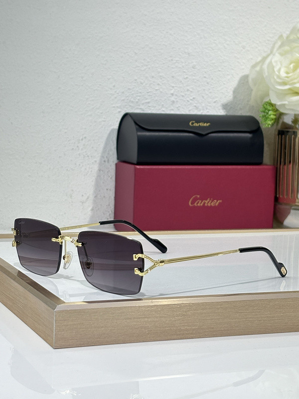 Cartier Sunglasses AAAA-9777