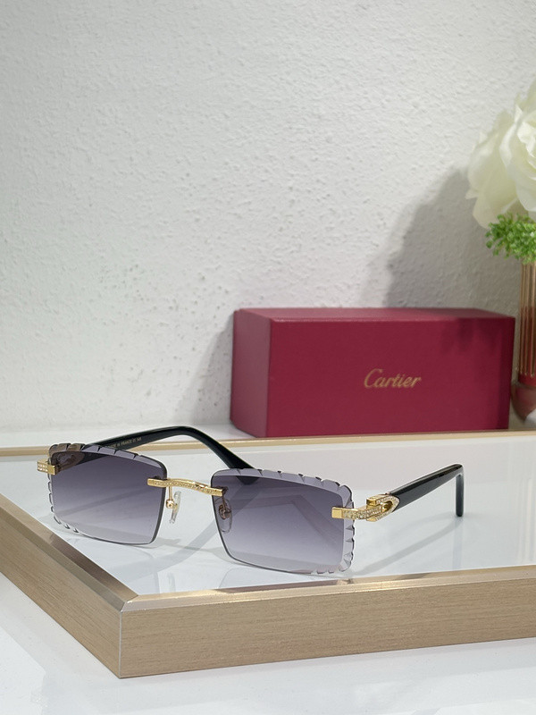 Cartier Sunglasses AAAA-9861