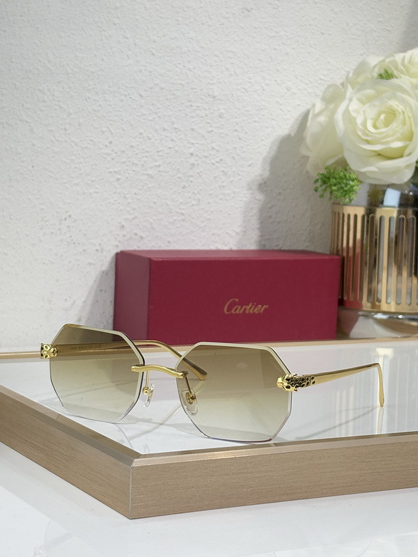 Cartier Sunglasses AAAA-9577