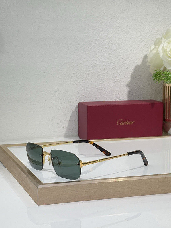 Cartier Sunglasses AAAA-9555
