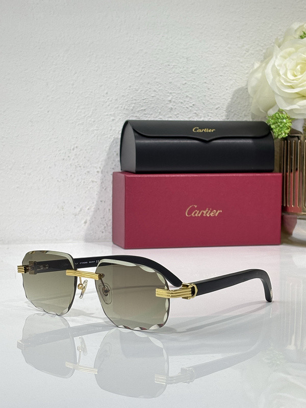 Cartier Sunglasses AAAA-9699