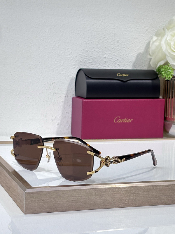Cartier Sunglasses AAAA-9931