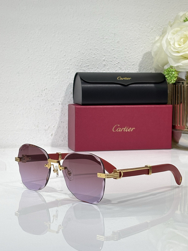 Cartier Sunglasses AAAA-9668
