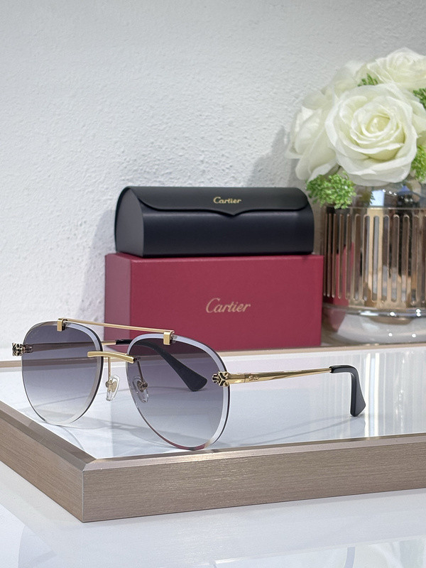 Cartier Sunglasses AAAA-9942