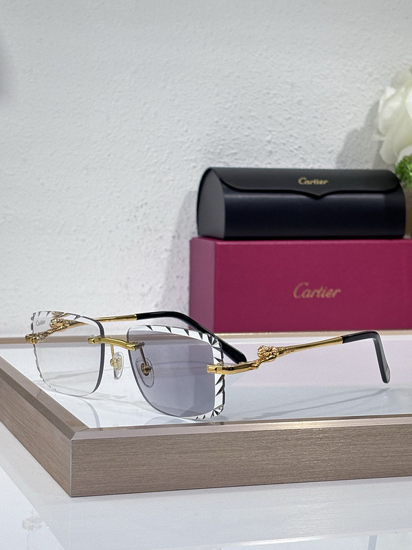 Cartier Sunglasses AAAA-9417