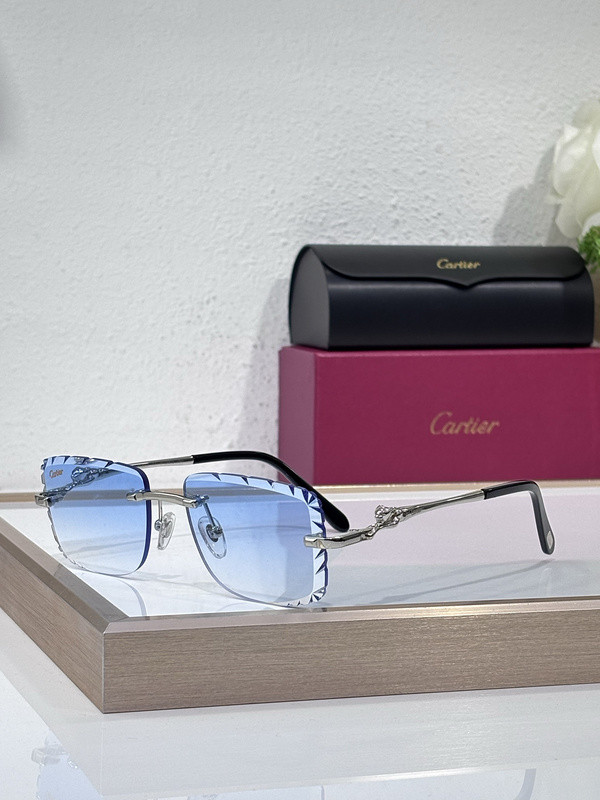 Cartier Sunglasses AAAA-9408