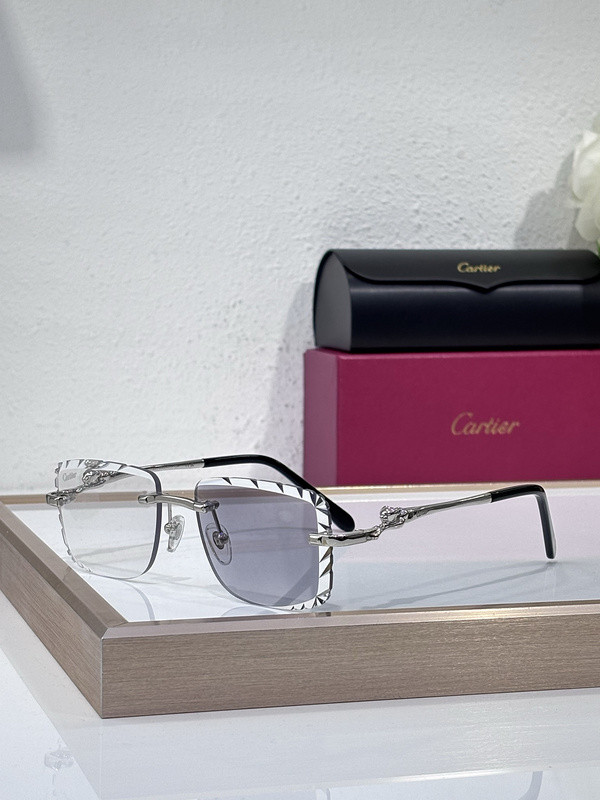 Cartier Sunglasses AAAA-9414