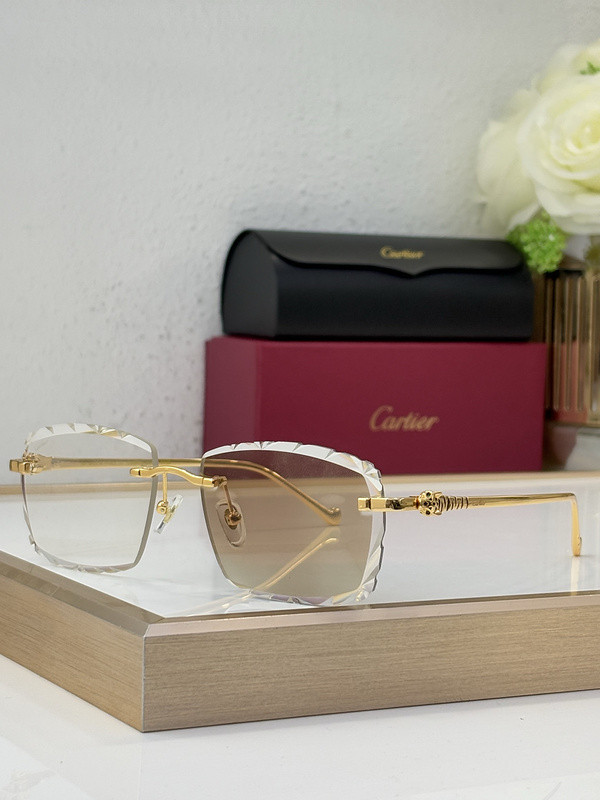 Cartier Sunglasses AAAA-9957