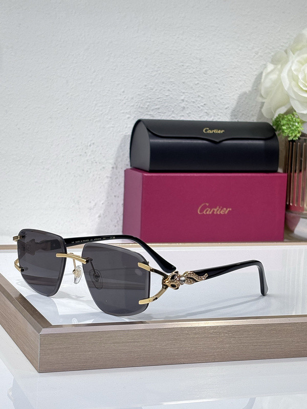 Cartier Sunglasses AAAA-9932