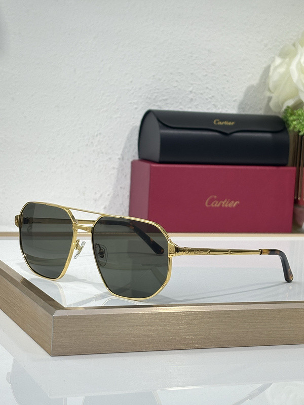 Cartier Sunglasses AAAA-9557