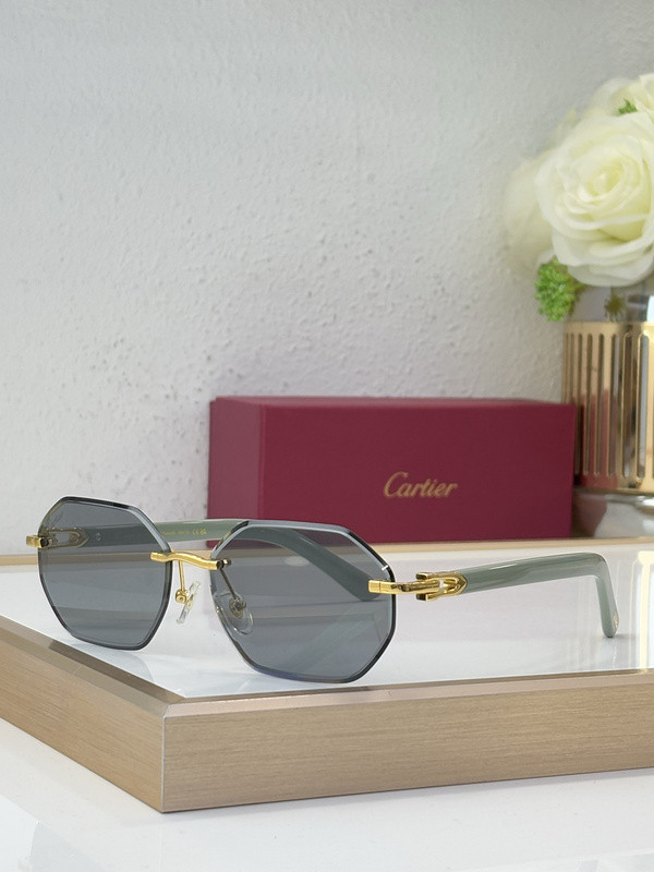 Cartier Sunglasses AAAA-9539