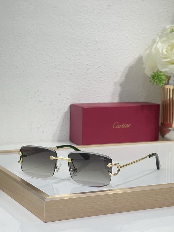 Cartier Sunglasses AAAA-9404