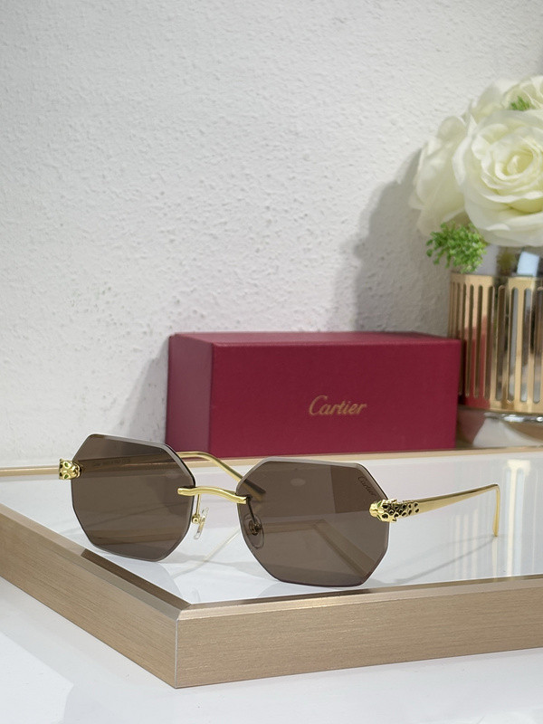 Cartier Sunglasses AAAA-9573