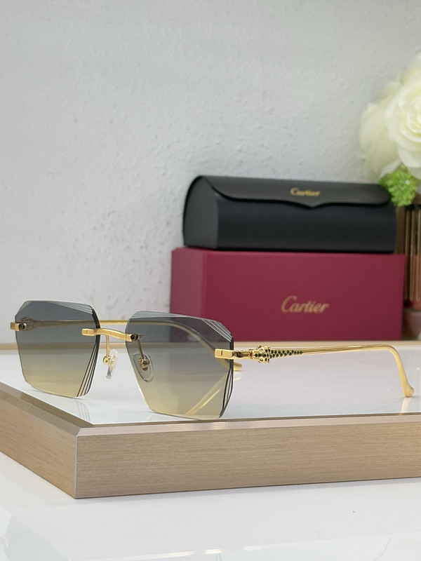 Cartier Sunglasses AAAA-9954