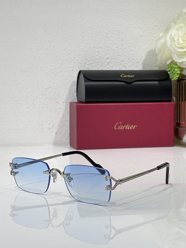 Cartier Sunglasses AAAA-9802