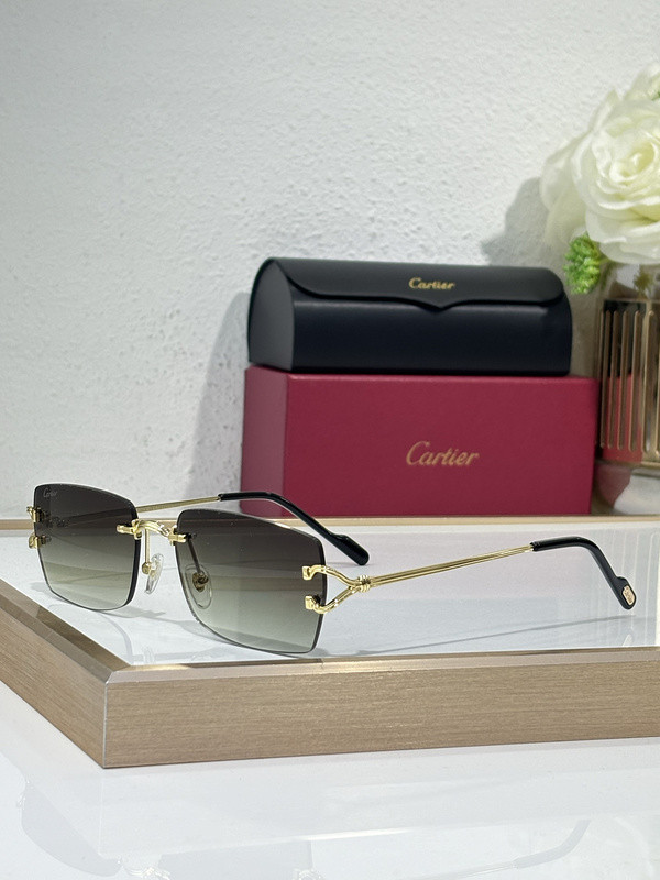 Cartier Sunglasses AAAA-9775