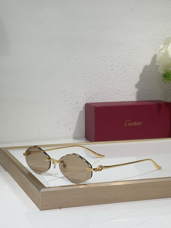 Cartier Sunglasses AAAA-9906