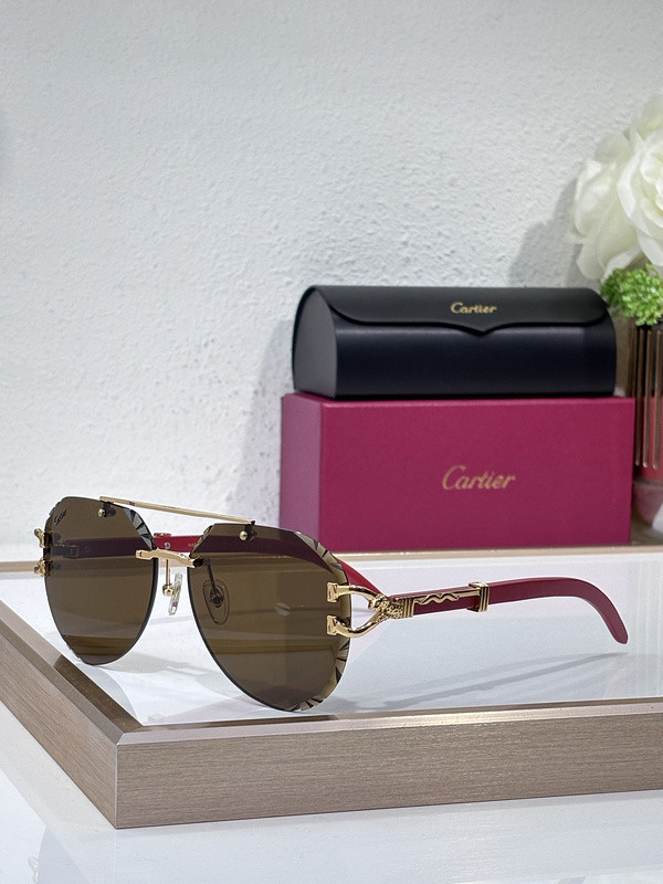 Cartier Sunglasses AAAA-9746