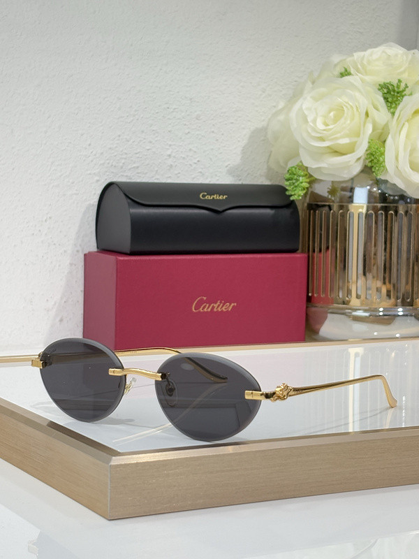 Cartier Sunglasses AAAA-9617