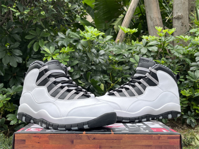 Authentic Air Jordan 10 Retro “Steel” 2025