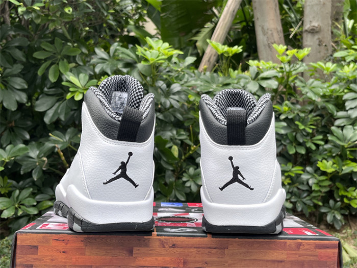 Authentic Air Jordan 10 Retro “Steel” 2025