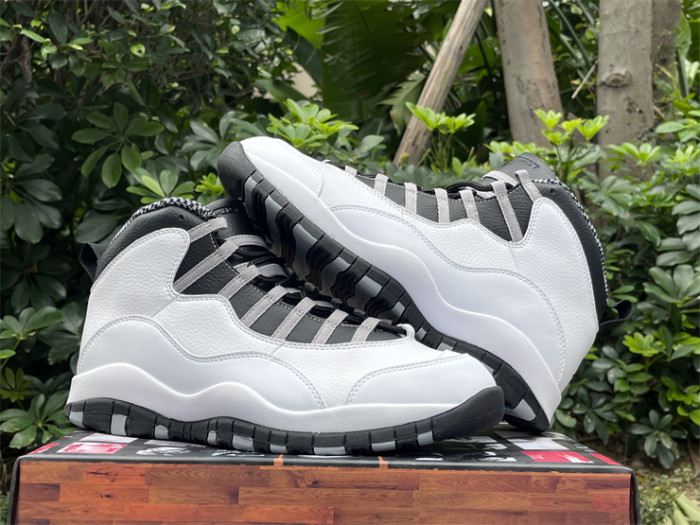 Authentic Air Jordan 10 Retro “Steel” 2025