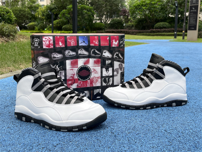 Authentic Air Jordan 10 Retro “Steel” 2025